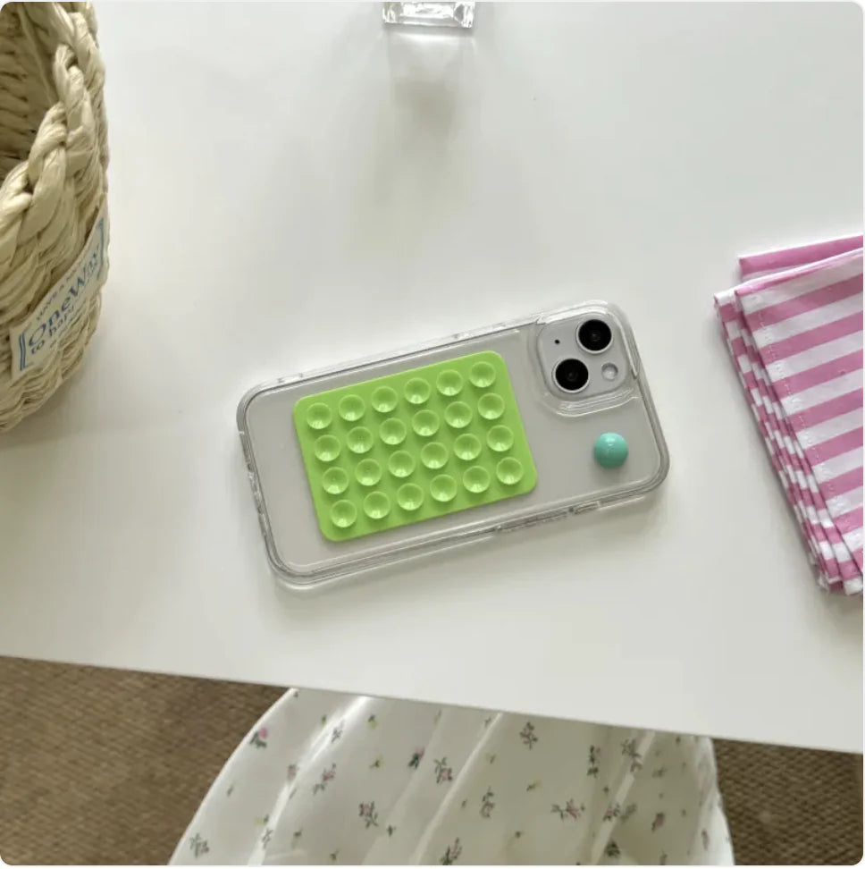 Creative Minimalist Phone Case with Stereo Suction