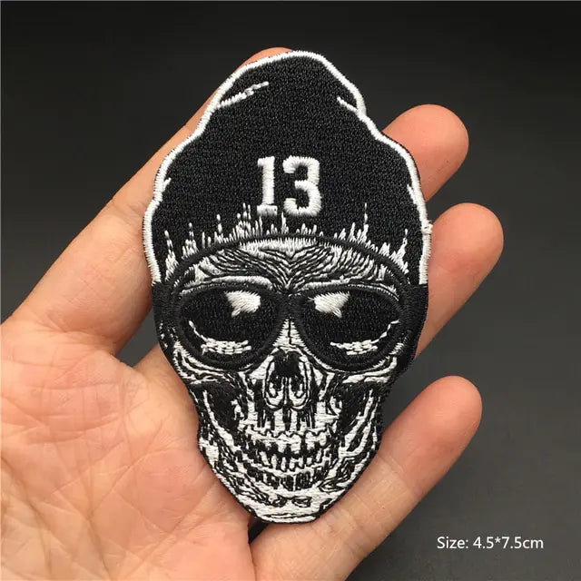 Rock Punk Clothes Patches