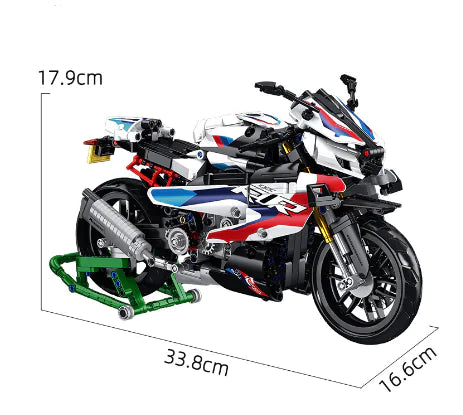 Motorcycle Building Blocks Model