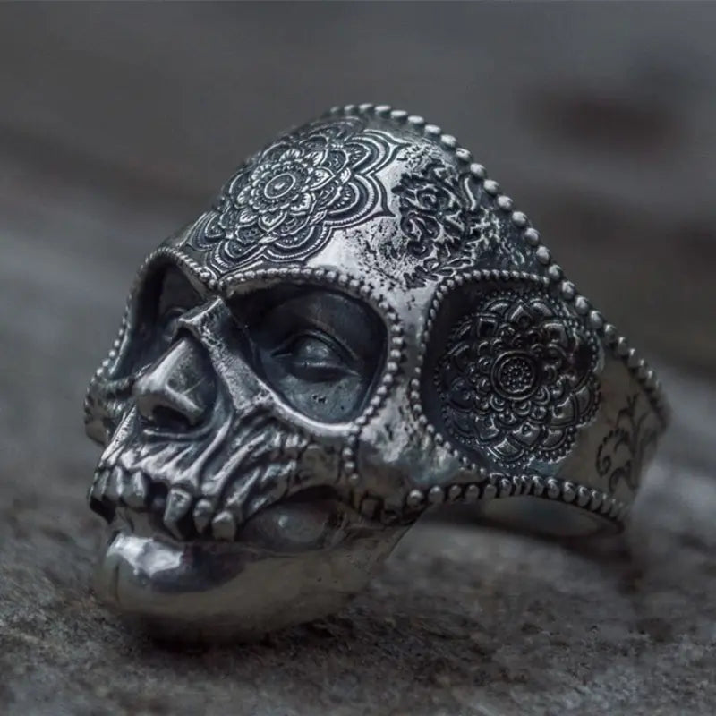 Sugar Skull Ring